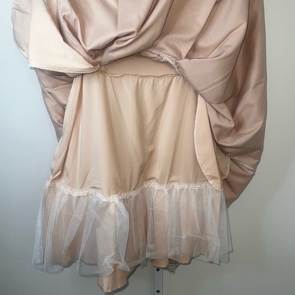 Eliza J Cream & Black Lace Cocktail Dress with Pockets Size 4 - Picture 9 of 15